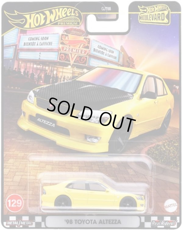 画像1: 【仮予約】PRE-ORDER - 2025 HW BOULEVARD 【'98 トヨタ アルテッツァ】YELLOW/RR(2025年9月下旬入荷予定）(ショートした場合は先着順となります）