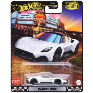 画像: 【仮予約】PRE-ORDER - 2025 HW BOULEVARD 【マセラティ MC20】WHITE/RR(2025年9月下旬入荷予定）(ショートした場合は先着順となります）