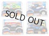 画像: 【仮予約】PRE-ORDER - 2025 HW MONSTER TRUCKS! 【1/24 ビッグサイズ　Lアソート4種セット】レイジアサウル/スクラッチ・アタック/ファイブ・アラーム/ハウリン 64 (2025年9月下旬入荷予定）(お取り置き不可）