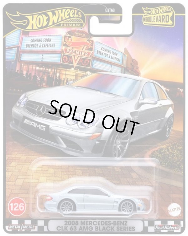 画像1: 【仮予約】PRE-ORDER - 2025 HW BOULEVARD 【2008メルセデス・ベンツ CLK 63 AMG ブラック・シリーズ】SILVER/RR(2025年9月下旬入荷予定）(ショートした場合は先着順となります）
