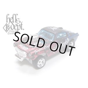 画像: HELLS DEPT 2025 - カツヌマ製作所 【VOLVO P1800 GASSER (カスタム完成品）】RED-BLUE/RR （送料サービス適用外）