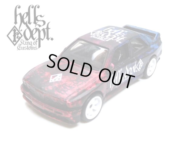 画像1: HELLS DEPT 2025 - カツヌマ製作所 【BMW M3 (カスタム完成品）】RED-BLUE/RR （送料サービス適用外）