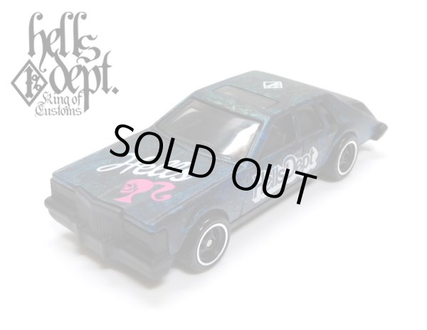 画像1: HELLS DEPT 2025 - カツヌマ製作所 【CADILLAC SEVILLE(カスタム完成品）】BLACK-BLUE-GREEN/RR （送料サービス適用外）