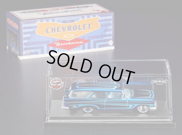 画像1: 2025 RLC EXCLUSIVE 【1959 CHEVROLET BROOKWOOD(フード/テイルゲート開閉)】SPEC.ICE BLUE/RR(予約不可）