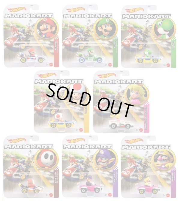 画像1: 【仮予約】PRE-ORDER - 2025 HW マリオカート 【Tアソート (8個入り）】(2025年10月中旬入荷予定）