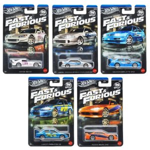 画像: 【仮予約】PRE-ORDER - 2025 HW FAST & FURIOUS 【ワイルド・スピード テーマ Lアソート - グラフィック・リミックス 5種セット】ホンダ S2000/カスタム アキュラ インテグラ セダンGSR/フォルクスワーゲン・ジェッタ MK3/ランサーエボリューションVII/日産シルビア (S15)(2025年10月中旬入荷予定）