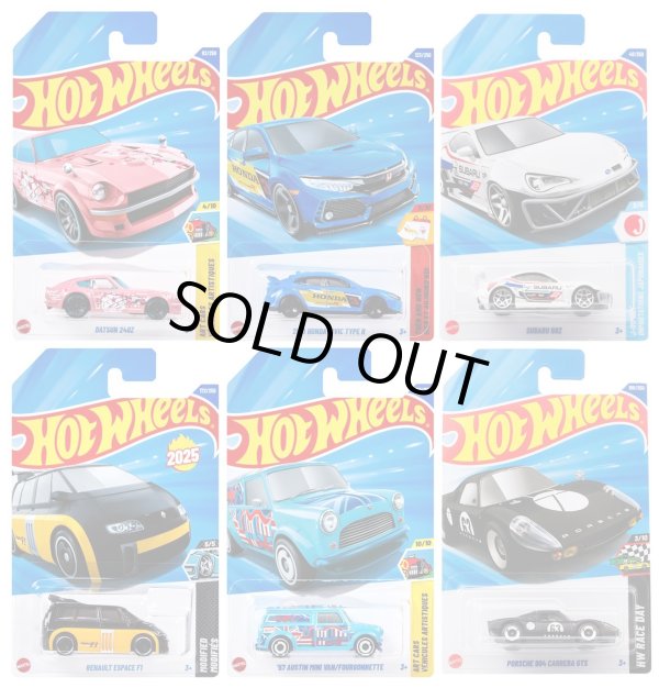 画像1: 【仮予約】PRE-ORDER - 【 HOT WHEELS ベーシック 6種セット(国内流通版/裏面日本語)】(2025年10月末入荷予定）