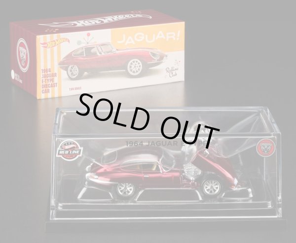 画像1: 2025 RLC EXCLUSIVE 【1964 JAGUAR E-TYPE (フード開閉)】SPEC.OXBLOOD/RR(予約不可）