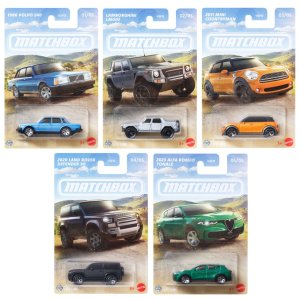 画像: 【仮予約】PRE-ORDER  - 2025 MATCHBOX【テーマ アソート - ヨーロッパ 5種セット】1986 ボルボ 240/ランボルギーニ LM002/2011 ミニ カントリーマン/2020 ランドローバー ディフェンダー 90/2023 アルファ・ロメオ トナーレ(2025年11月末入荷予定）