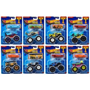 画像: 【仮予約】PRE-ORDER - 2025 HW MONSTER TRUCKS! 【モンスタートラック + ダイキャストカー アソートメント (8個入り）】（お取り置き不可）(2025年12月上旬入荷予定）