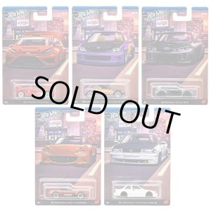 画像: 【仮予約】PRE-ORDER - 2025 HW オートモーティブ【コンパクト・キングス 5種セット】'12 フォード・フィエスタ/'99 ホンダ・シビック タイプR(EK9)/スバル WRX STI/'15 マツダ MX-5 ミアータ/’91 日産セントラ SE-R(2025年12月上旬入荷予定）