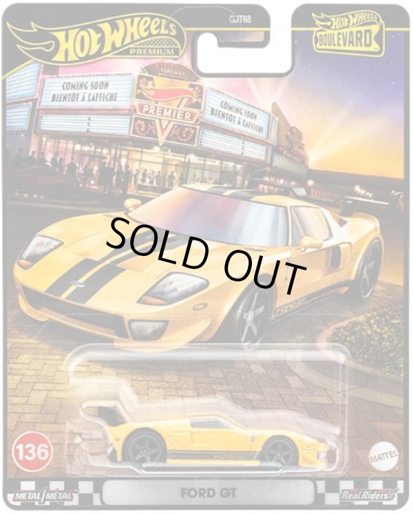 画像1: 2025 HW BOULEVARD 【フォードGT】YELLOW/RR