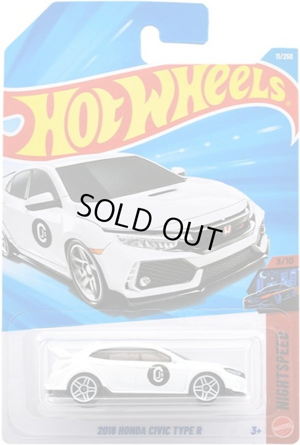 画像1: 【仮予約】PRE-ORDER - 【2018 ホンダ シビック タイプR (国内流通版/裏面日本語)】WHITE(2026年1月初旬入荷予定）