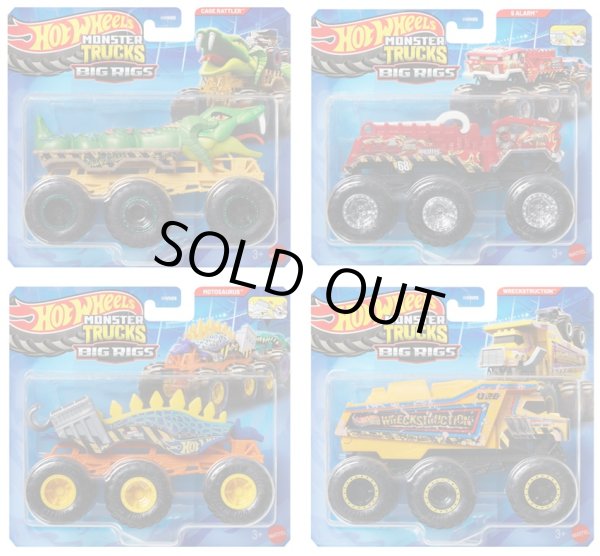 画像1: 【仮予約】PRE-ORDER - 2026 HW MONSTER TRUCKS! 【モンスタートラック トランスポーター Jアソート (4個入り）】(2026年1月下旬入荷予定）