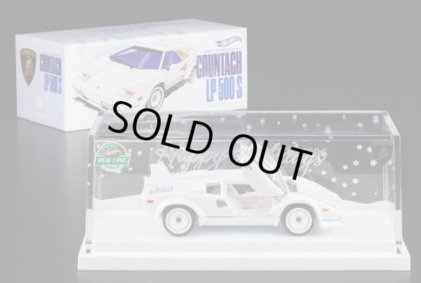 画像1: 2025 RLC EXCLUSIVE "HOLIDAY EDITION"【1982 LAMBORGHINI COUNTACH LP 500S (ガルウィング開閉)】PEARL WHITE/RR(予約不可）