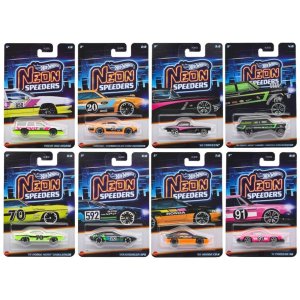 画像: 【仮予約】PRE-ORDER - 2026【ネオン・スピーダーズ アソート Fアソート(10個入り)】ボルボ 850 エステート/カスタム フォード マーヴェリック/'62 コルベット/'64 シェビー ノヴァ ギャッサー/'70 ダッジ ヘミ チャレンジャー/フォルクスワーゲン SP2/'85 ホンダ CR-X/'71 ポルシェ 911(2026年2月中旬入荷予定）