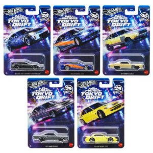 画像: 【仮予約】PRE-ORDER - 2026 HW FAST & FURIOUS 【ワイルド・スピード テーマ Mアソート - Tokyo Drift 5種セット】日産 350Z カスタム/日産 シルビア (S15)/1970 モンテカルロ/1970 ロードランナー/日産 シルビア (S13)(2026年2月中旬入荷予定)