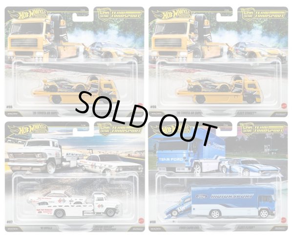 画像1: 【仮予約】PRE-ORDER - 2026 TEAM TRANSPORT 【Jアソート (4個入り）】'20 トヨタ GR スープラ/'61 インパラ/フォード カプリ GR5（グループ5）(2026年2月中旬入荷予定)