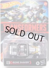 画像: 【US版】2026 HASBRO X MATTEL【"HOT WHEELS TRANSFORMERS" BONE SHAKER】BLACK (予約不可)