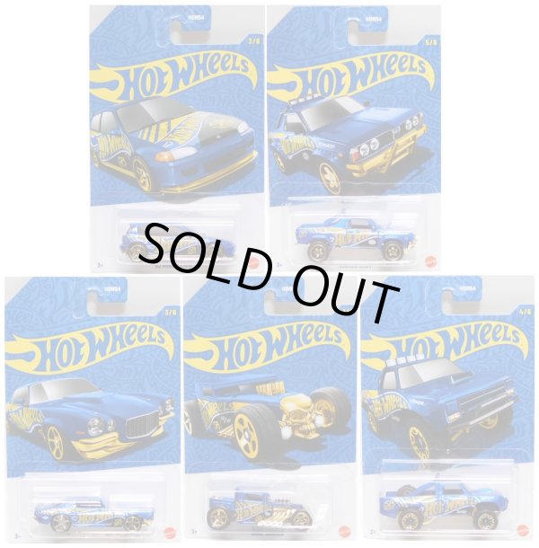 画像1: 【US版】2026 HW 58TH ANNIVERSARY PEARL & CHROME SERIES1【5種セット】'87 DODGE D100/SUBARU BRAT/'92 HONDA CIVIC EG/'70 CHEVY CAMARO RS/BONE SHAKER (予約不可)