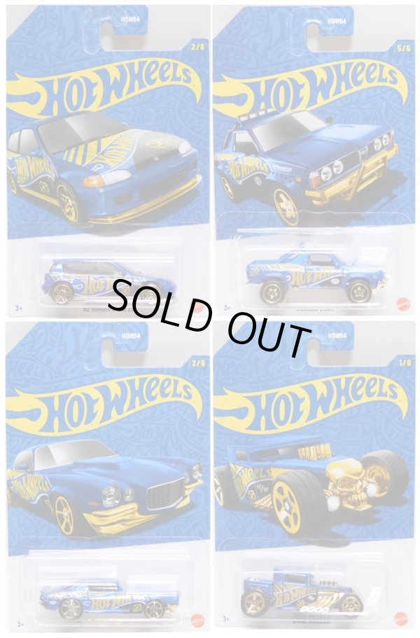 画像1: 【US版】2026 HW 58TH ANNIVERSARY PEARL & CHROME SERIES1【4種セット】SUBARU BRAT/'92 HONDA CIVIC EG/'70 CHEVY CAMARO RS/BONE SHAKER (予約不可)