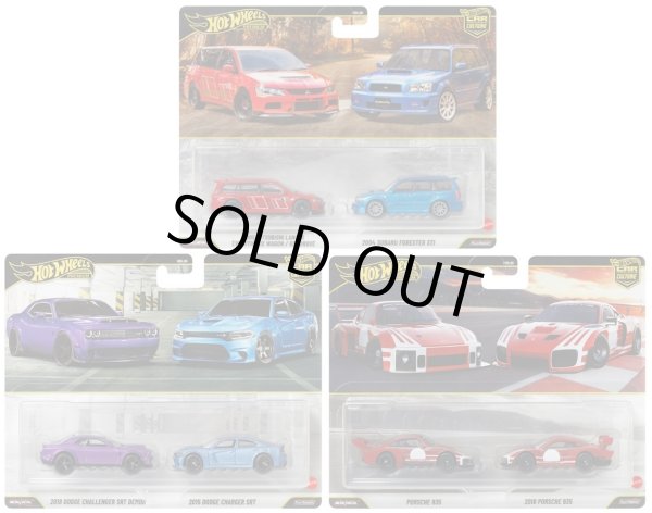 画像1: 【仮予約】PRE-ORDER - 2026 HW CAR CULTURE "PREMIUM 2PACK" 【3種セット】JHW46/JHW51/JHW47 (2026年2月末頃入荷予定）