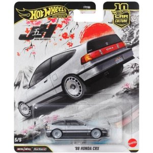 画像: 【仮予約】PRE-ORDER - 2026 HW CAR CULTURE "ジャパンヒストリックス5 " 【'88 ホンダ CRX】SILVER/RR (2026年2月末頃入荷予定)