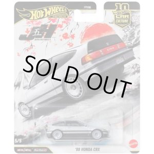 画像: 【仮予約】PRE-ORDER - 2026 HW CAR CULTURE "ジャパンヒストリックス5 " 【'88 ホンダ CRX】SILVER/RR (2026年2月末頃入荷予定）