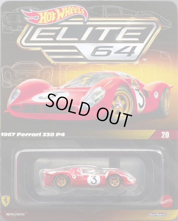 画像1: 2025 RLC EXCLUSIVE "ELITE 64" 【1967 FERRARI 330 P4 (リアフード開閉）】RED/RR(お一人様1点まで）（予約不可）