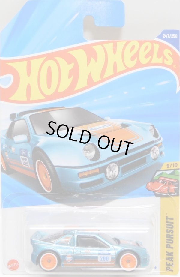 画像1: 2025 SUPER TREASURE HUNTS 【FORD RS200】SPEC.LT.BLUE/RR (予約不可）