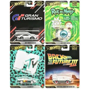 画像: 【仮予約】PRE-ORDER - 2026 POP CULTURE【Pアソート 4種セット】2022 ポルシェ 911 GT3 RS/リックズシップ/'84 コルベット(MTV)/バック・トゥ・ザ・フューチャー タイムマシン - 1955(2026年3月上旬入荷予定)