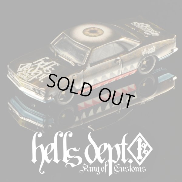 画像1: HELLS DEPT 2025 - DOUBLE LOSER[S] 【SHARKMOURTH CHEVROLET CORVAIR (カスタム完成品）】BLACK-DK.BROWN/RR （送料サービス適用外）