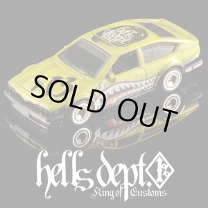 画像: HELLS DEPT 2025 - DOUBLE LOSER[S] 【SHARKMOUTH ALFAROMEO GTV (カスタム完成品）】LIME/RR （送料サービス適用外）