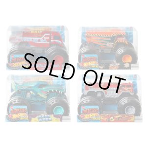 画像: 【仮予約】PRE-ORDER - 2026 HW MONSTER TRUCKS! 【1/24 ビッグサイズ　Dアソート4種セット】ハウリン 64/ガッタ・ダンプ/メガ・レックス/ファイブ・アラーム (2026年3月中旬入荷予定）(お取り置き不可）
