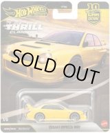画像: 【2026 HW CAR CULTURE "スリル クライマーズ " 【スバル・インプレッサ WRX】YELLOW/RR