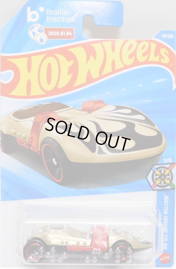 画像1: 【BRAILLE RACER - TWIN MILL】GOLD