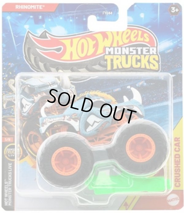 画像1: 【仮予約】PRE-ORDER - 2026 HW MONSTER TRUCKS! 【ライノマイト】LT.BLUE(2026年4月中旬入荷予定）
