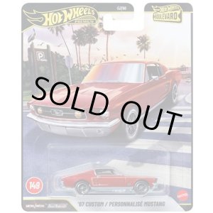 画像: 【仮予約】PRE-ORDER - 2026 HW BOULEVARD 【'67 カスタム マスタング】DK.RED/RR(2026年4月下旬入荷予定)