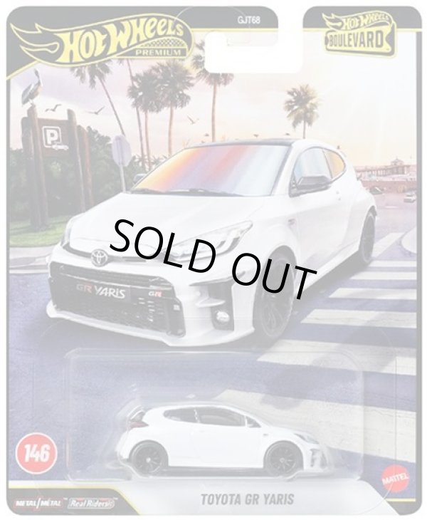 画像1: 【仮予約】PRE-ORDER - 2026 HW BOULEVARD 【トヨタ GR ヤリス】WHITE/RR(2026年4月下旬入荷予定)