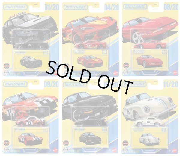 画像1: 【仮予約】PRE-ORDER - 2026 MATCHBOX COLLECTORS【"F"アソート 8個入り】2023 ダッジチャージャー パーシュート/2020 シェビー コルベット/1990 シェビー コルベット ZR1/1984 トヨタ MR2/1988 ポルシェ 911 ターボ スラントノーズ/ポルシェ 356A (2026年4月下旬入荷予定）