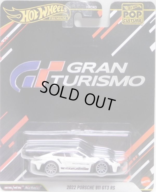 画像1: 2026 POP CULTURE【"GRAN TURISMO" 2022 ポルシェ 911 GT3 RS】WHITE/RR (予約不可）