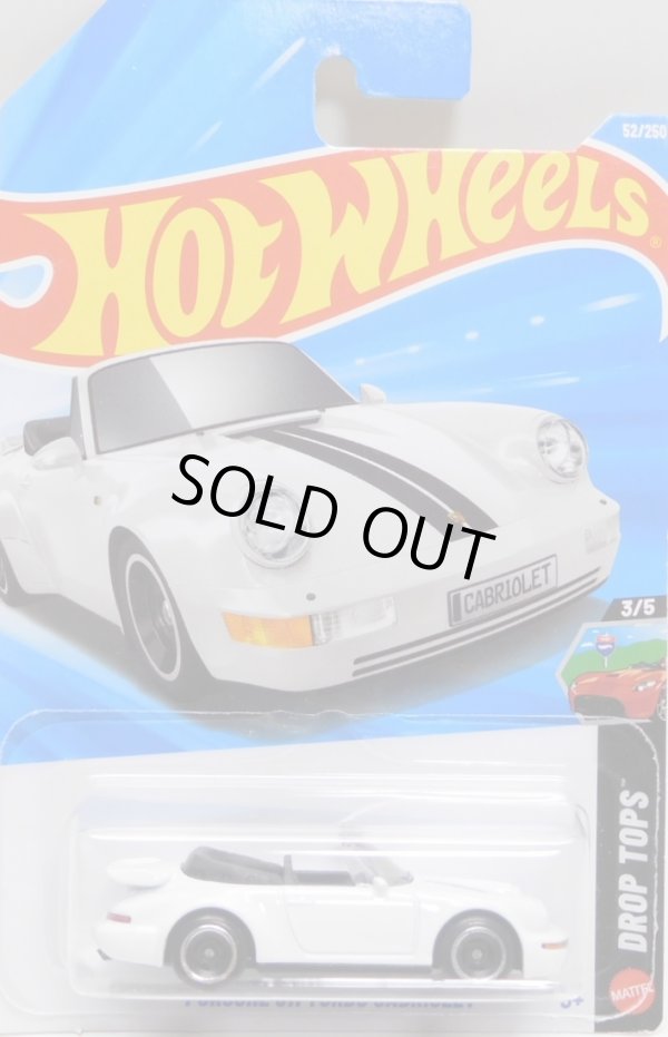 画像1: 【PORSCHE 911 TURBO CABRIOLET】WHITE