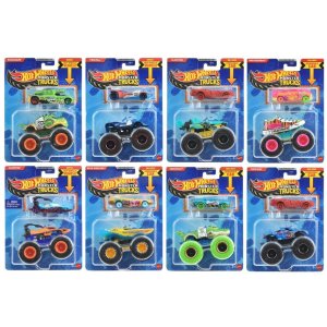 画像: 【仮予約】PRE-ORDER - 2026 HW MONSTER TRUCKS! 【モンスタートラック + ダイキャストカー  Tアソート (8個入り）】（お取り置き不可）(2026年5月上旬入荷予定）