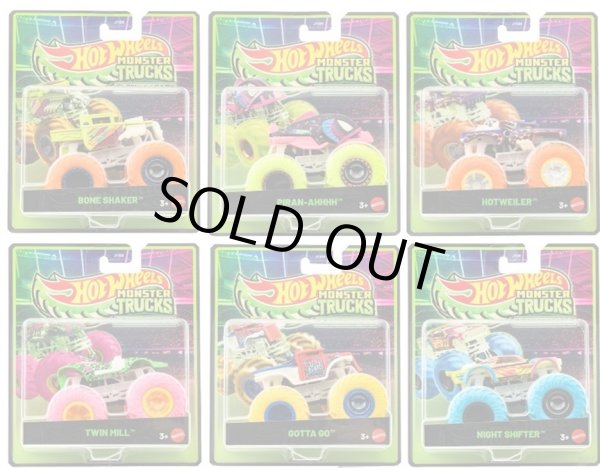 画像1: 【仮予約】PRE-ORDER - 2026 HW MONSTER TRUCKS! 【光る！モンスタートラック Fアソート (6個入り）】(2026年5月上旬入荷予定）