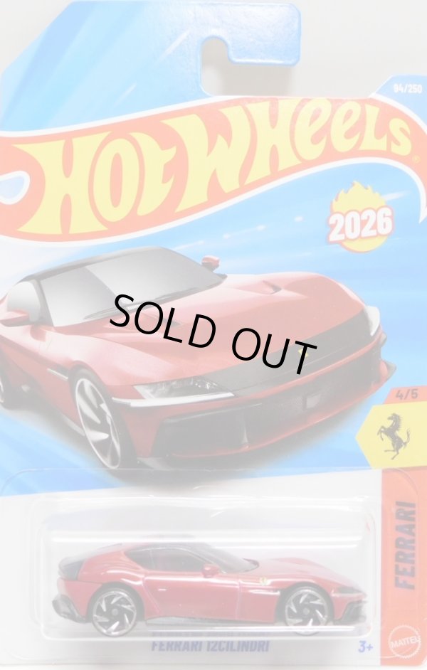 画像1: 【FERRARI 12CILINDRI】RED (NEW CAST)