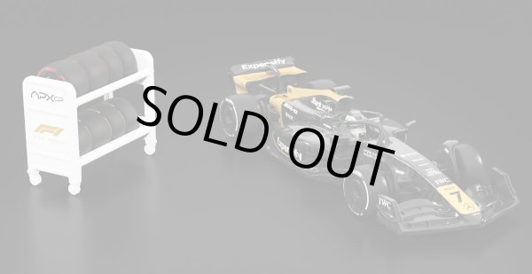 画像1: 2026 RLC EXCLUSIVE 【HOT WHEELS x F1 MOVIE VEHICLE （タイヤラック付き）】BLACK/RR(予約不可）