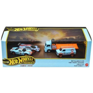 画像: 2026 HW PREMIUM COLLECTOR SET 【ル・マン レース ガルフ(GULF) セット】フォード GT-40/1997マクラーレン F1 GTR/フリートストリート/フォード トランジット スーパーバン