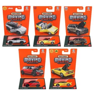画像: 【仮予約】PRE-ORDER - 【2026 MATCHBOX MOVING PARTS　"L"アソート 8個入り】2025 ジープ ワゴニア S/1987 フォルクスワーゲン ゴルフ カブリオレ/2024 トヨタ セコイア TRD Pro/2022 ミニ クーパー SE/1994 ロータス エスプリ 300 スポーツ (2026年5月末頃入荷予定）