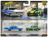 画像: 【仮予約】PRE-ORDER - 2026 HW CAR CULTURE "PREMIUM 2PACK" 【カスタム '64 ギャラクシー 500/'67 フォード アングリア レーサー】BLUE/GREEN/RR (2026年5月末頃入荷予定）