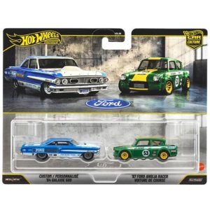 画像: 【仮予約】PRE-ORDER - 2026 HW CAR CULTURE "PREMIUM 2PACK" 【カスタム '64 ギャラクシー 500/'67 フォード アングリア レーサー】BLUE/GREEN/RR (2026年5月末頃入荷予定）